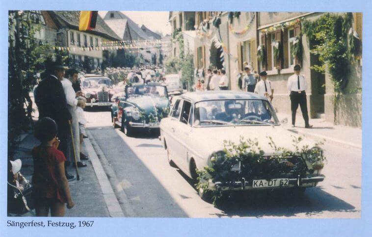Festzug Gausängertage1967